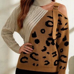 Beautiful woman sweater
